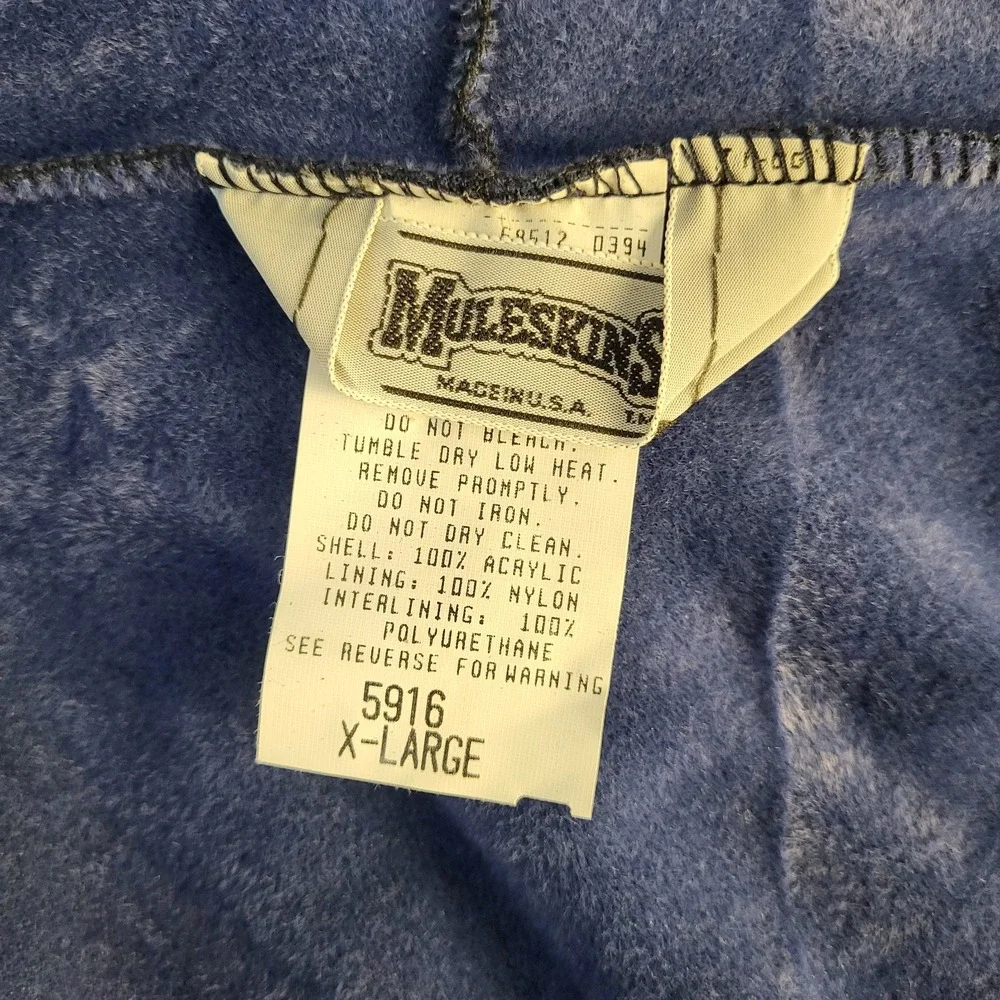 New Vintage Cargill Nutrena Feed Men's XL Navy Hooded Zip Up Sweatshirt